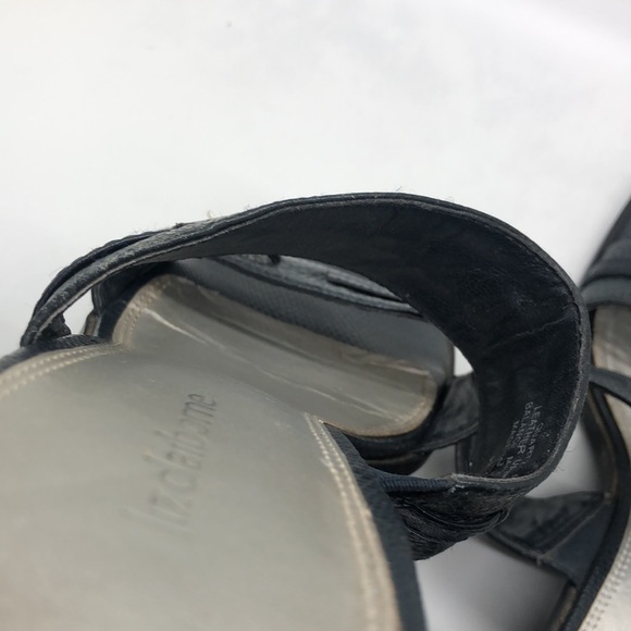 Liz Claiborne pebble leather “Quartz” sandals - Picture 12 of 15